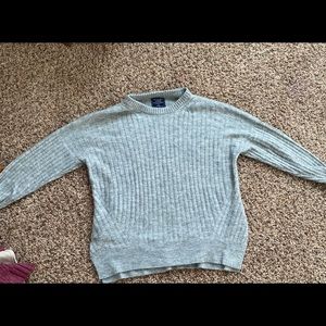 Gray Abercrombie and Fitch Sweater